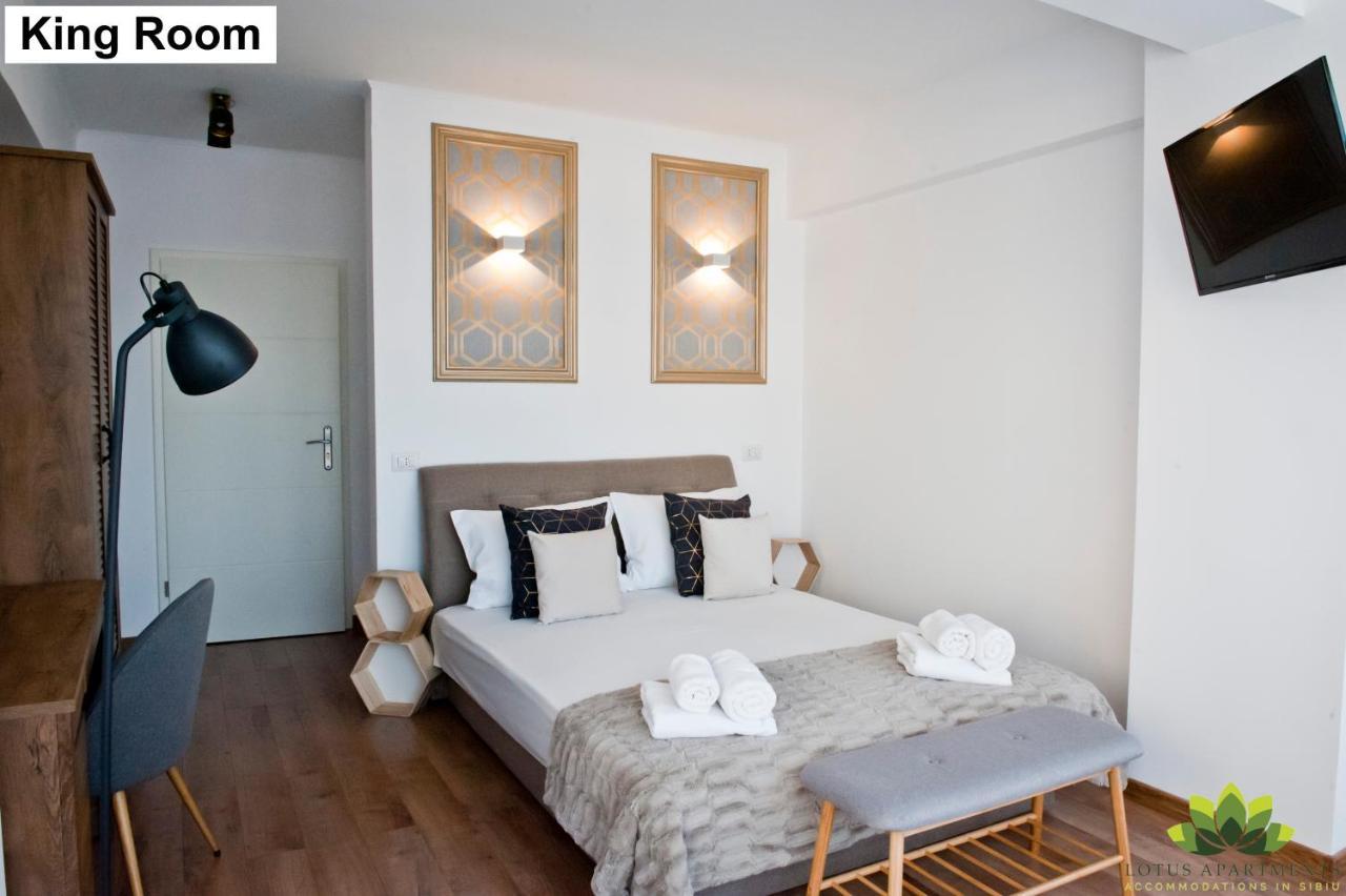 Sibiu Lotus Apartments Exteriör bild